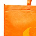 Non woven heat sealed tote bag with handles