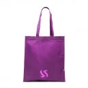 Non woven tote bags heat sealed with handles without gussets